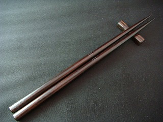 つなぎ箸 本紫檀